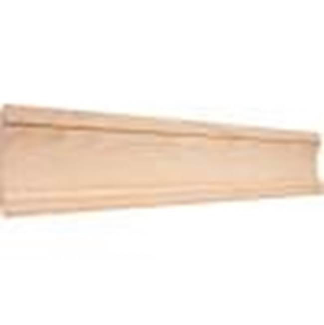 Hardware Resources - 3/4'' D x 4-7/8'' H Cherry Rope Crown Moulding - Unfinished