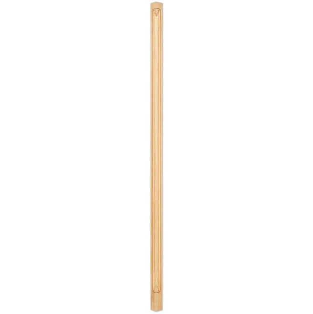 Hardware Resources - 2-3/4'' W x 2-3/4'' D x 96'' H Hard Maple Acanthus Corner Post - Unfinished