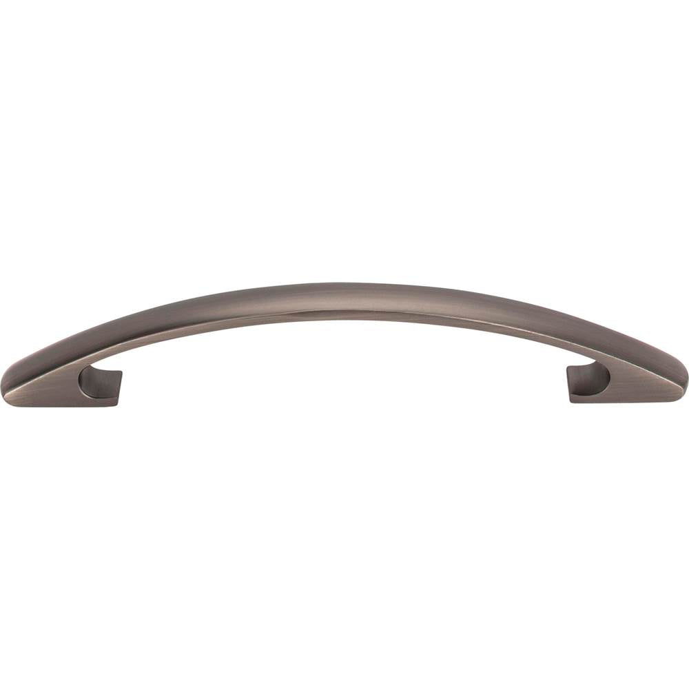 128 mm Center-to-Center Brushed Pewter Arched Strickland Cabinet Pull
