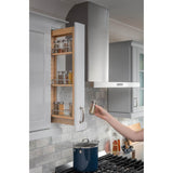 3'' Wide 30'' Tall Upper Wall Cabinet Pullout Filler