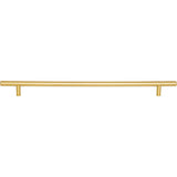 319 mm Center-to-Center Brushed Gold Naples Cabinet Bar Pull
