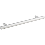 160 mm Center-to-Center Hollow Matte Black Stainless Steel Naples Cabinet Bar Pull