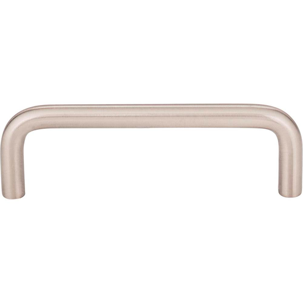 3-1/2'' Center-to-Center Brushed Chrome Torino Cabinet Wire Pull