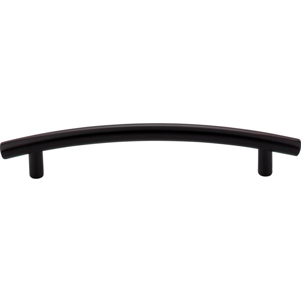 128 mm Center-to-Center Matte Black Arched Belfast Cabinet Pull