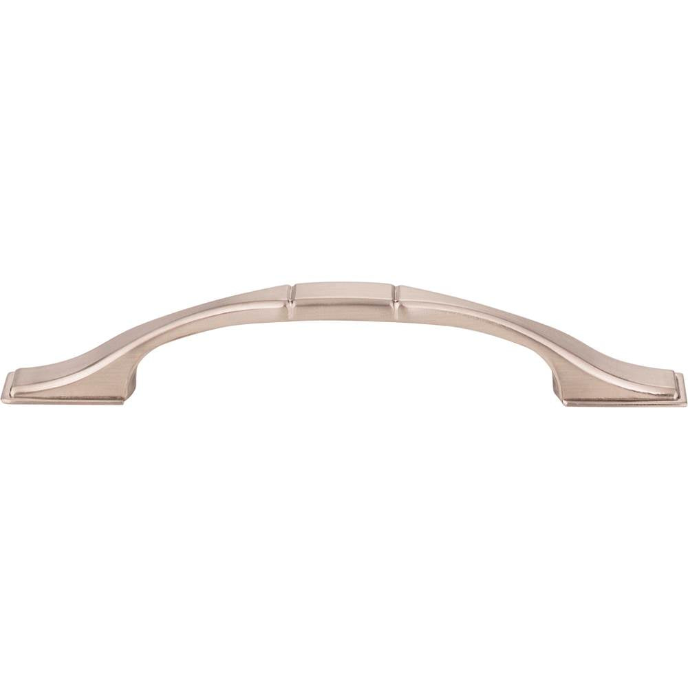 96 mm Center-to-Center Brushed Pewter Square Hammond Cabinet Pull
