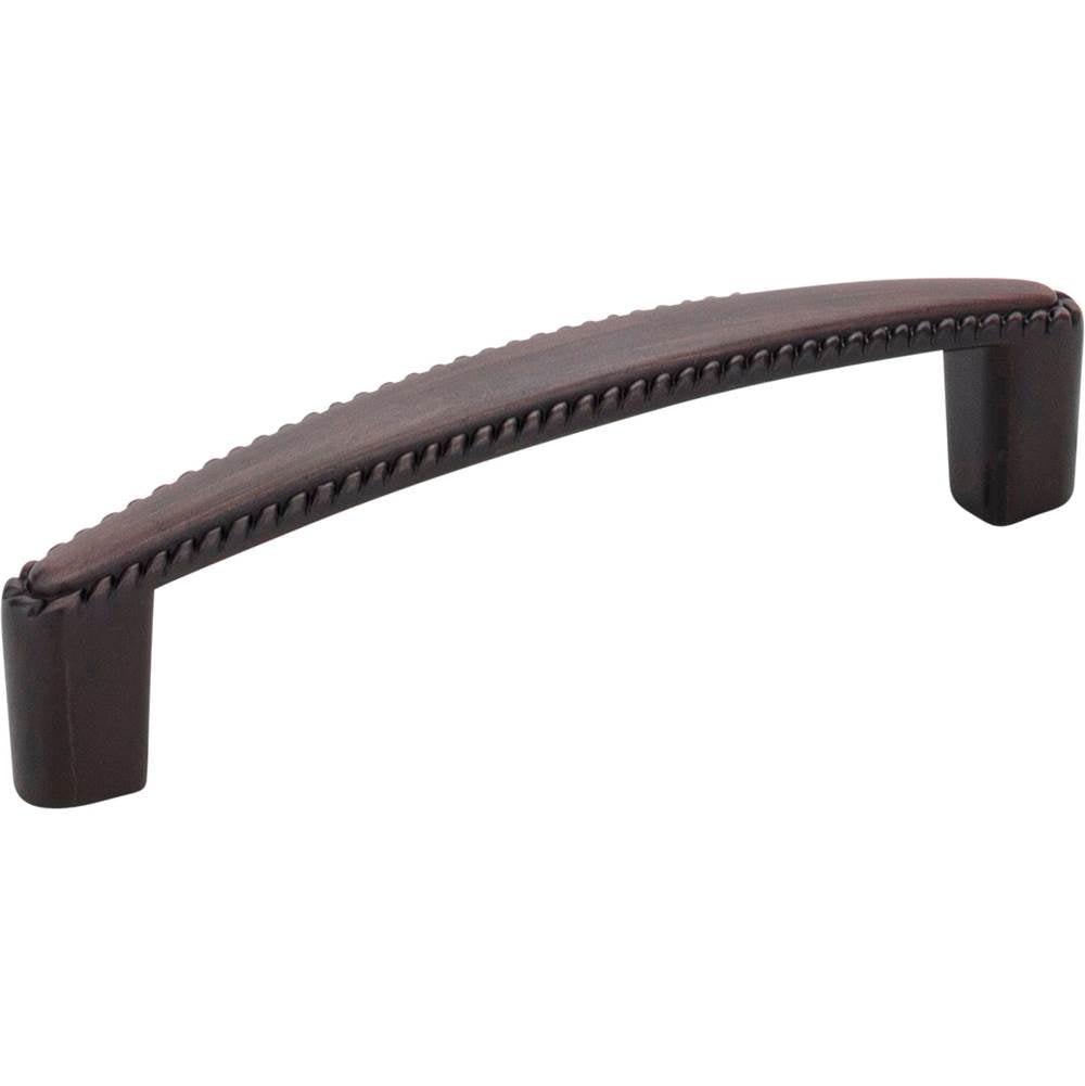 Hardware Resources - 96 mm Center-to-Center Brushed Oil Rubbed Bronze Rope Detailed Lindos Cabinet Pull - Brushed Oil Rubbed Bronze