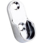 Hardware Resources - Chrome Screw-In Mounting Bracket for Oval Closet Rods - Chrome