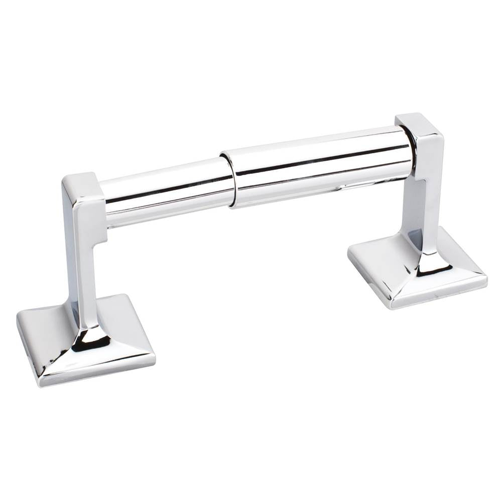 Hardware Resources - Bridgeport Polished Chrome Spring-Loaded Paper Holder - Retail Packaged - Polished Chrome