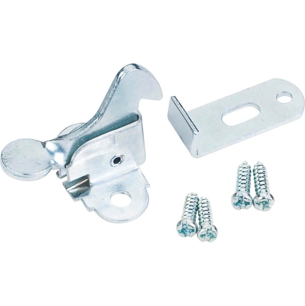Hardware Resources - Zinc Finish Elbow Catch Polybagged with Screws - Zinc