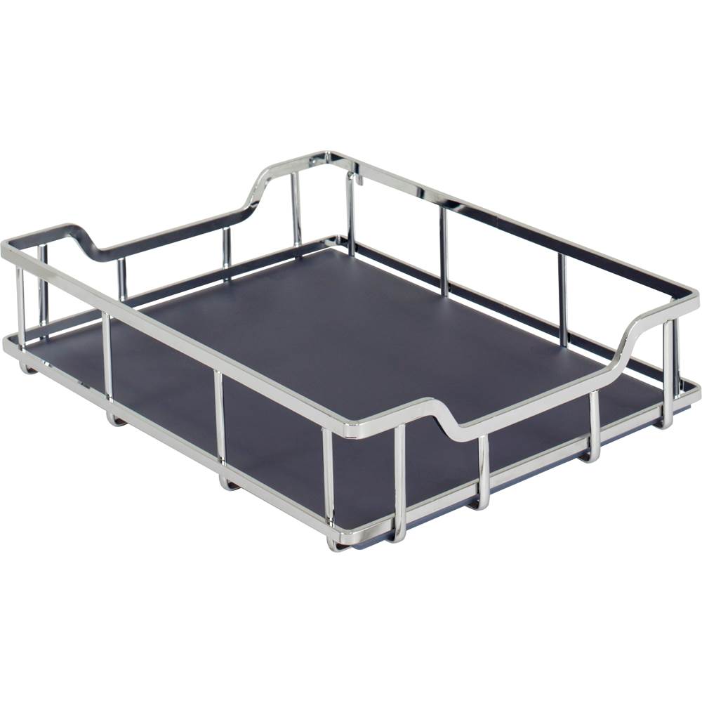 Hardware Resources - Extra Polished Chrome Baskets for 18'' STORAGE WITH STYLE  Blind Corner Organizer - Polished Chrome