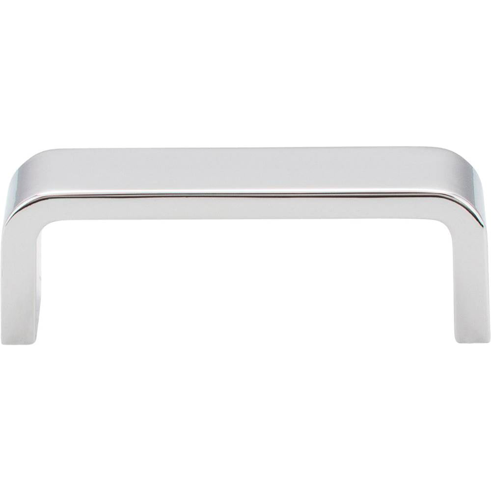 3'' Center-to-Center Brushed Chrome Square Asher Cabinet Pull