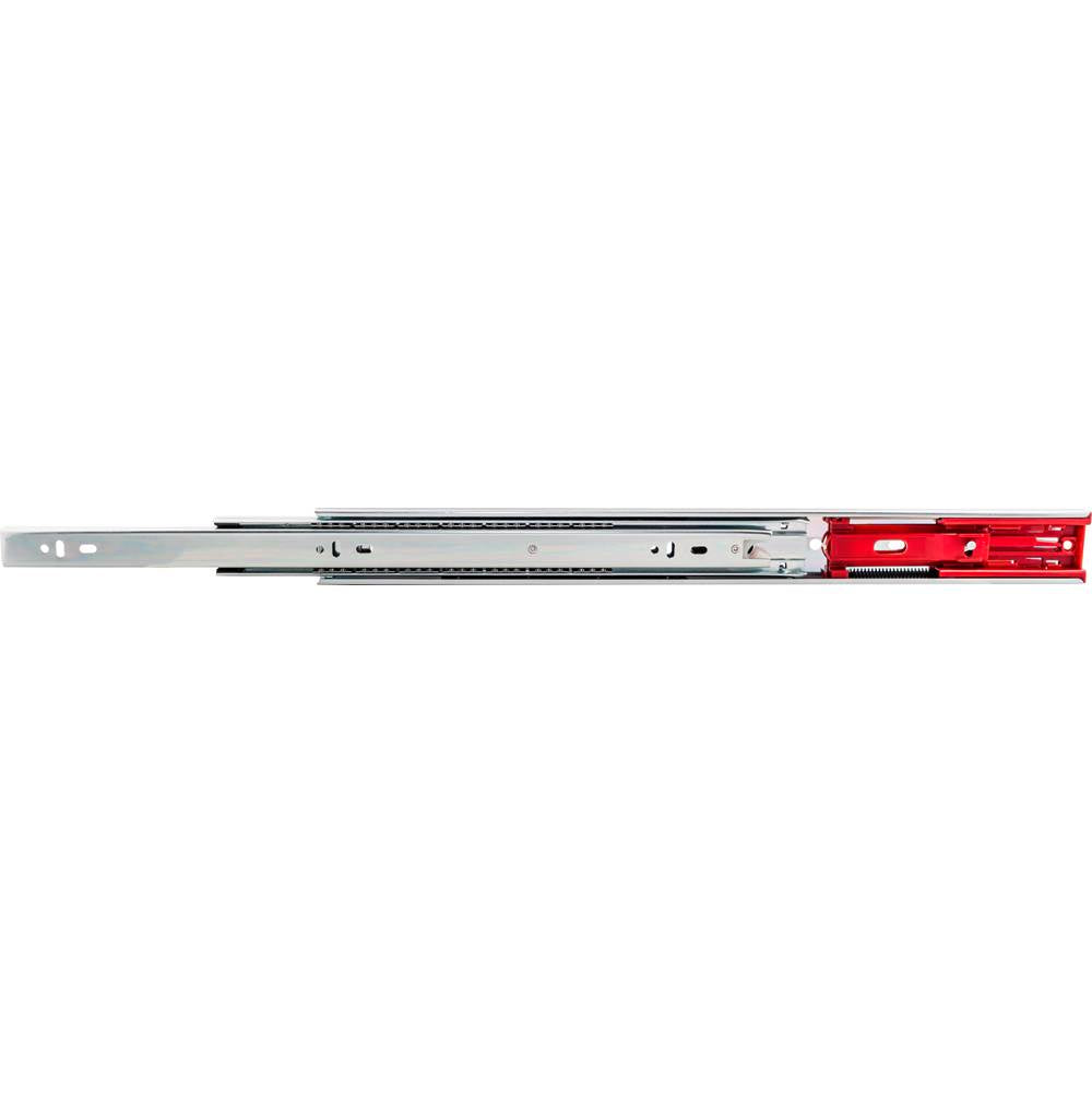 Hardware Resources - 22'' Heavy Duty Dura Close  EZ Open Soft-Close 100 lb Full Extension Side Mount Ball Bearing Slides - Zinc