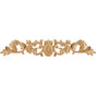Hardware Resources - 19-15/16'' W x 3/4'' D x 3-5/8'' H Cherry Acanthus and Egg Onlay - Unfinished