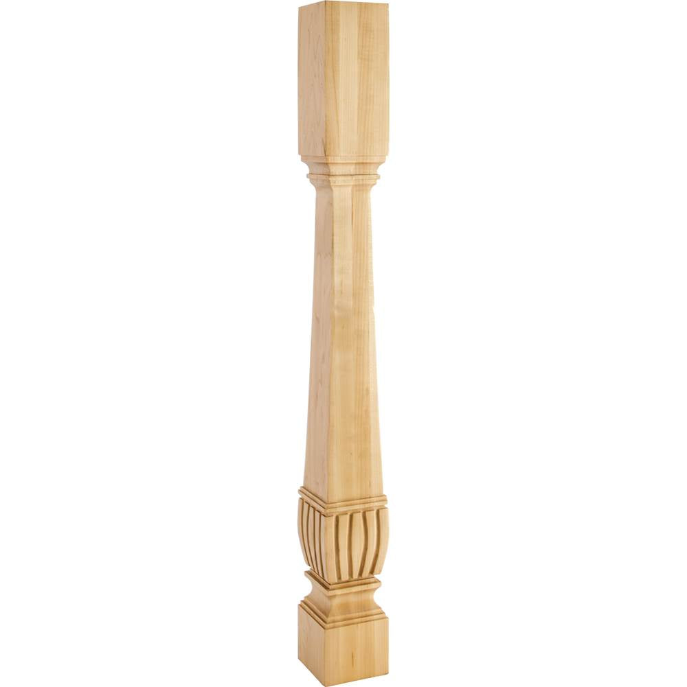 Hardware Resources - 3-3/4'' W x 3-3/4'' D x 35-1/2'' H Alder Arts and Crafts Post - Unfinished