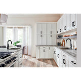 96 mm Center-to-Center Matte Black Knox Cabinet Bar Pull