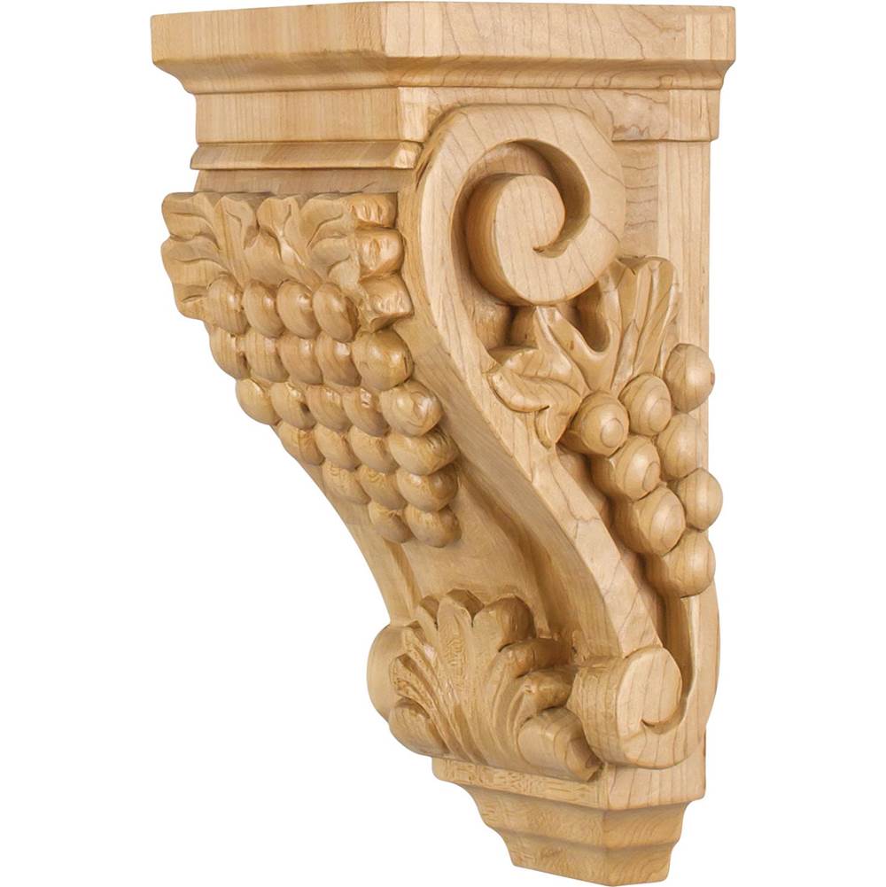 Hardware Resources - 4-1/2'' W x 5'' D x 10'' H Maple Grape Corbel - Unfinished