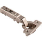 Hardware Resources - 90 degree Heavy Duty Full Overlay Cam Adjustable Soft-close Hinge with Press-in 8 mm Dowels - Polished Nickel