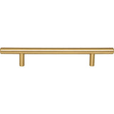 128 mm Center-to-Center Brushed Gold Naples Cabinet Bar Pull