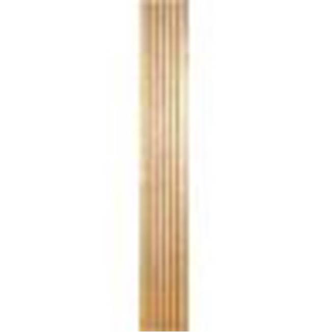 Hardware Resources - 5/8'' D x 3'' H Hard Maple Fluted Moulding - Unfinished