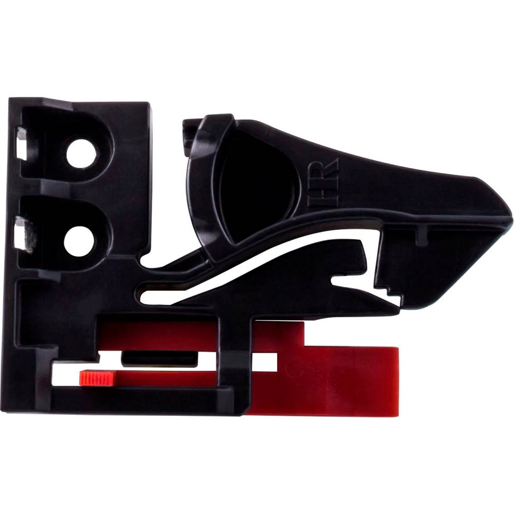 Hardware Resources - Narrow 2-way Undermount Slide Clip for Drawers as Small as 5-5/8'' Wide - Black