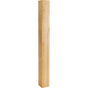 Hardware Resources - 3-1/2'' W x 3-1/2'' D x 35-1/2'' H Maple Square Post - Unfinished