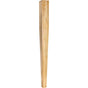 Hardware Resources - 3-1/2'' W x 3-1/2'' D x 42'' H Alder Square Tapered Post - Unfinished