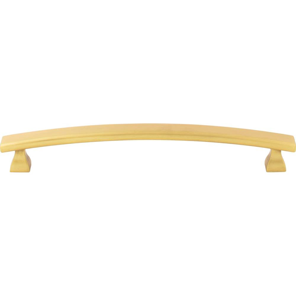 160 mm Center-to-Center Brushed Gold Square Hadly Cabinet Pull
