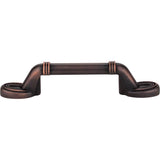 3'' Center-to-Center Brushed Oil Rubbed Bronze Ringed Detail Vienna Cabinet Pull