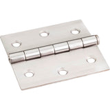 Hardware Resources - Stainless Steel 3'' x 2-3/4''  Single Full Swaged Butt Hinge - Stainless Steel