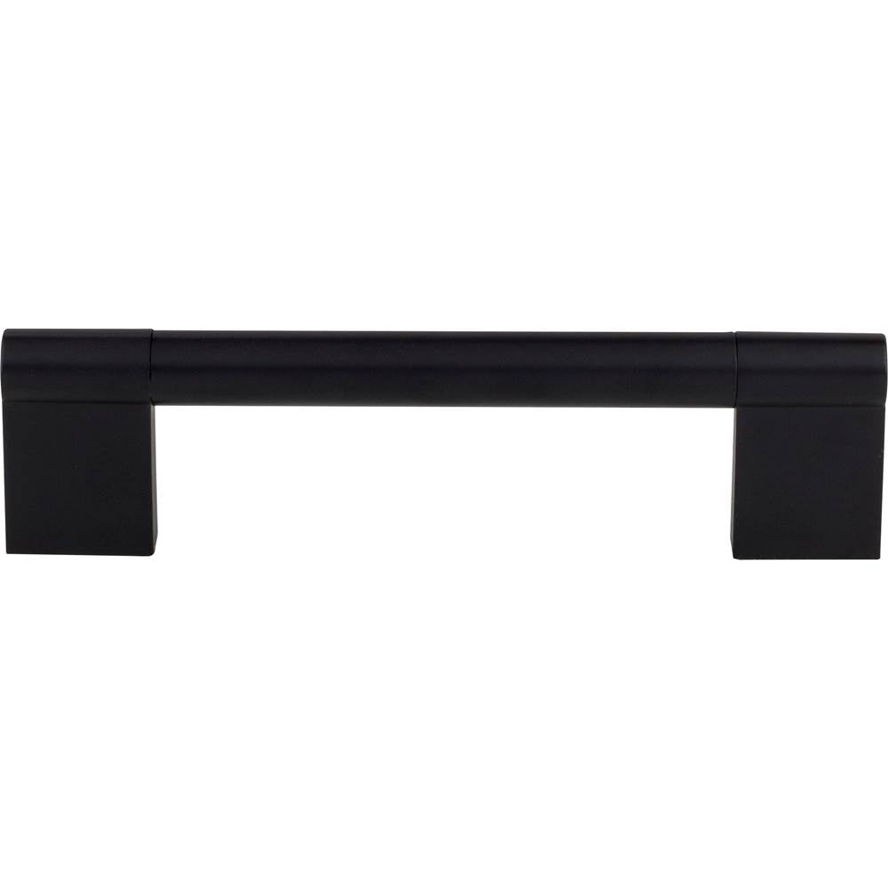 128 mm Center-to-Center Matte Black Knox Cabinet Bar Pull