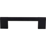 128 mm Center-to-Center Matte Black Knox Cabinet Bar Pull