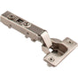 Hardware Resources - 110 degree Heavy Duty Full Overlay Cam Adjustable Self-close Hinge with Press-in 8 mm Dowels - Polished Nickel