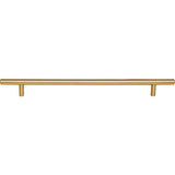 256 mm Center-to-Center Brushed Gold Naples Cabinet Bar Pull