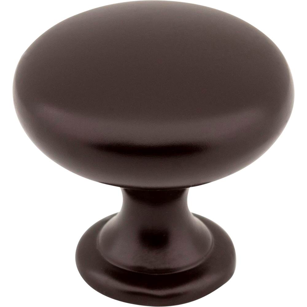 Hardware Resources - 1-3/16'' Diameter Dark Bronze Madison Cabinet Mushroom Knob - Dark Bronze