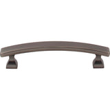 96 mm Center-to-Center Brushed Gold Square Hadly Cabinet Pull