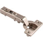 Hardware Resources - 110 degree Heavy Duty Full Overlay Cam Adjustable Soft-close Hinge with Press-in 8 mm Dowels - Polished Nickel