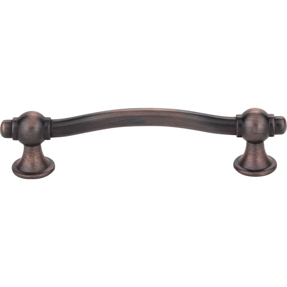 96 mm Center-to-Center Brushed Pewter Syracuse Cabinet Bar Pull
