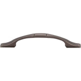 96 mm Center-to-Center Brushed Pewter Square Hammond Cabinet Pull