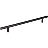 Hardware Resources - 224 mm Center-to-Center Matte Black Naples Cabinet Bar Pull - Matte Black