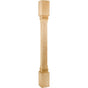 Hardware Resources - 3-1/2'' W x 3-1/2'' D x 35-1/2'' H Cherry Fluted Edge Post - Unfinished