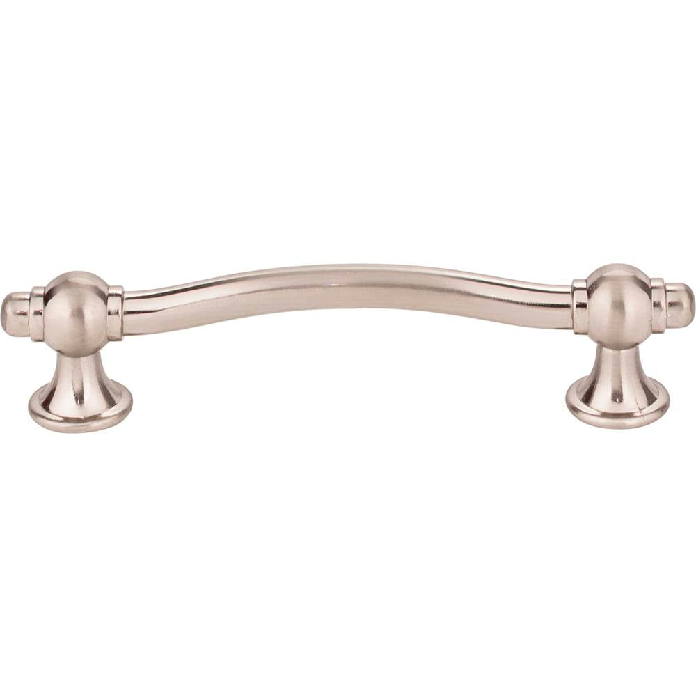 96 mm Center-to-Center Brushed Pewter Syracuse Cabinet Bar Pull