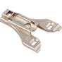 Hardware Resources - Heavy Duty 0 mm Non-Cam Adj Zinc Die Cast Plate for 700, 725, 900 and 1750 Series Euro Hinges - Polished Nickel
