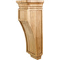 Hardware Resources - 6-3/4'' W x 7-3/4'' D x 22'' H Alder Mission Corbel - Unfinished