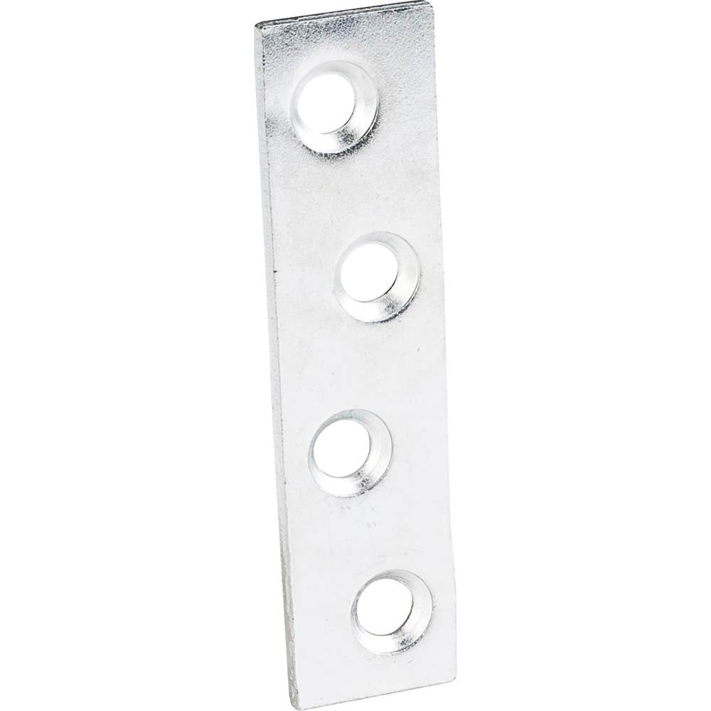 Hardware Resources - 2-3/16'' x 5/8'' Zinc Plated Steel Mending Plate - Zinc