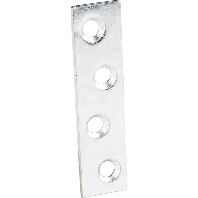Hardware Resources - 2-3/16'' x 5/8'' Zinc Plated Steel Mending Plate - Zinc