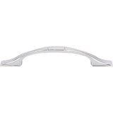 96 mm Center-to-Center Brushed Pewter Square Hammond Cabinet Pull
