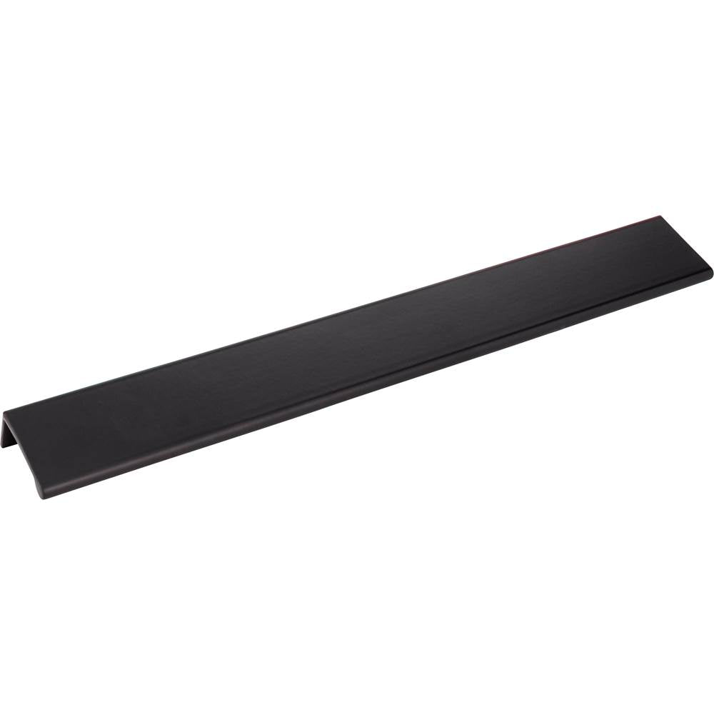 Hardware Resources - 12'' Overall Length Matte Black Edgefield Cabinet Tab Pull - Matte Black