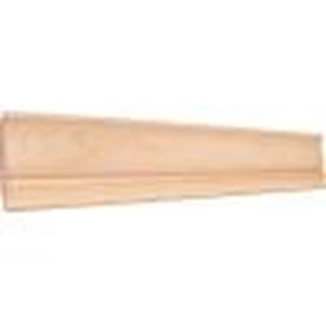 Hardware Resources - 7/8'' D x 4-1/4'' H Oak Rope Crown Moulding - Unfinished