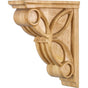 Hardware Resources - 3'' W x 8'' D x 10'' H Alder Celtic Weave Art Deco Corbel - Unfinished