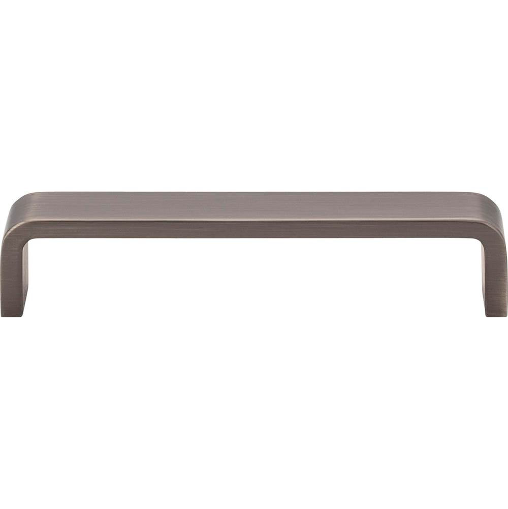 128 mm Center-to-Center Brushed Chrome Square Asher Cabinet Pull